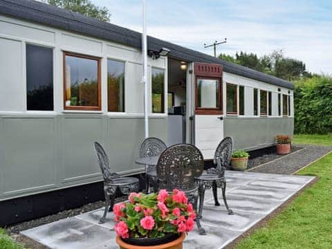 Unique railway theme property | Italian Carriage - Brockford Railway Sidings, Brockford, near Stowmarket