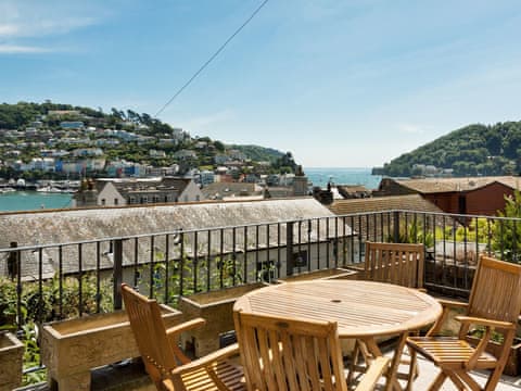 Inviting terrace with incredible views | Kings View, Dartmouth