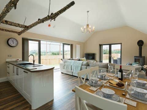 Luxurious open plan living space | The Cart Shed, Witton Gilbert, near Durham