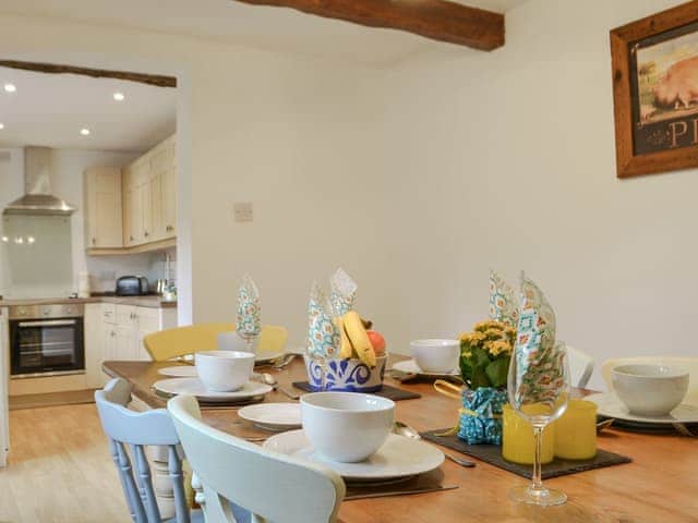 Well presented dining area | Bumblebee Nook, Yanwath, near Pooley Bridge