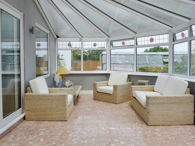 Light and airy conservatory | Buttercup Cottage, Halsall, near Ormskirk