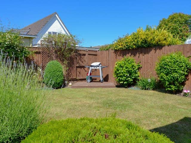 Delightful lawned rear garden | Coastal Dream, Mudeford, near Christchurch