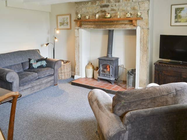 Characterful living and dining room | Greenyard Cottage, Longhorsley, near Morpeth