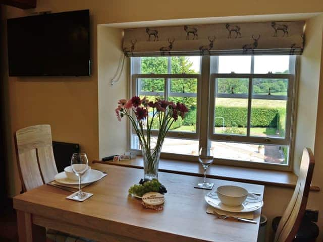 Inviting dining area with lovley views | Garth House - Garth Studio - Garth House , Carlisle