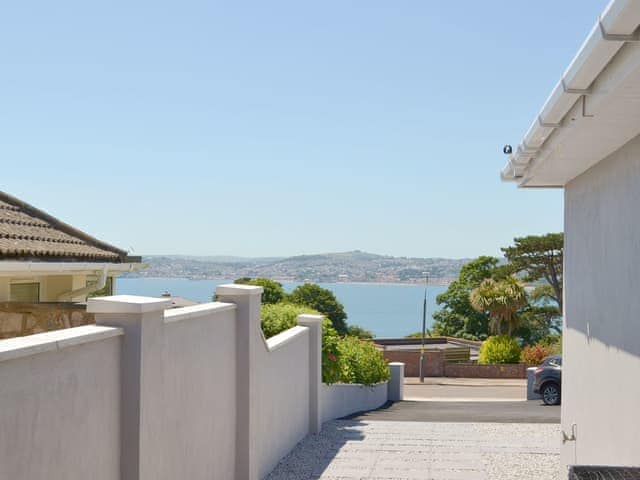 View down the driveway | Deepwater Point Apartment, Torquay