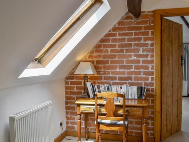 Study area on the landing | The Stables, Eardisland, near Leominster