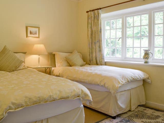 Restful twin bedroom | Broomriggs Cottage, Near Sawrey, Hawkshead