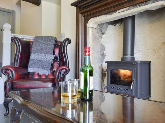 Characterful living room with feature fire place | Souterstead, Torver, near Coniston