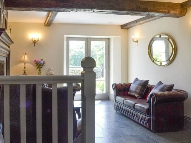 Exposed wood beams in the main living room | Souterstead, Torver, near Coniston