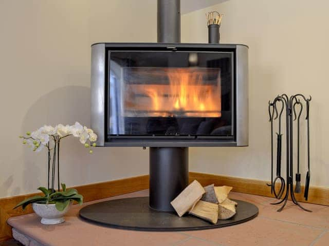 Warm and cosy modern wood burner | Garth House - Garth Cottage - Garth House , Carlisle