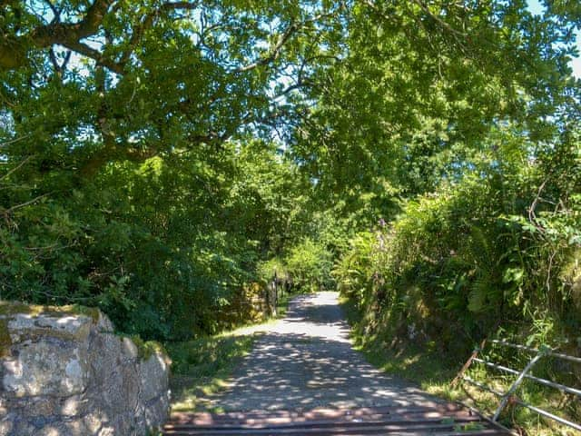 Accessed by a little private road across stunning open moorland | Wallhouse Barn, Bodmin