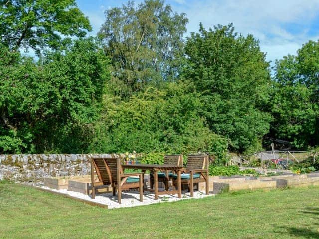 Large lawned garden | Wellside Cottage, Starbotton, near Kettlewell