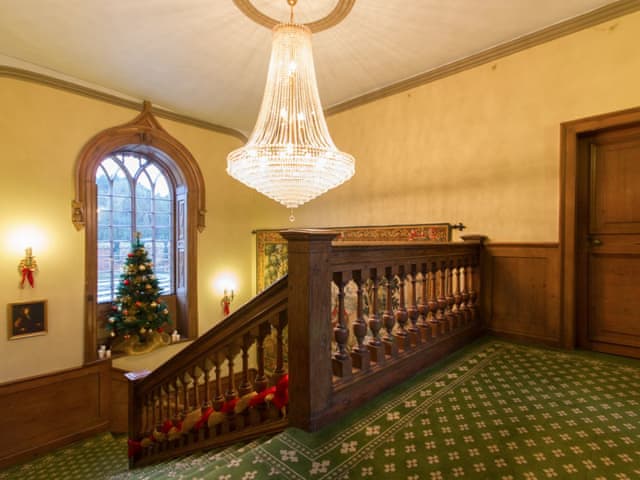 Magnificent stairway and landing | Hockwold Hall, Hockwold, near Thetford