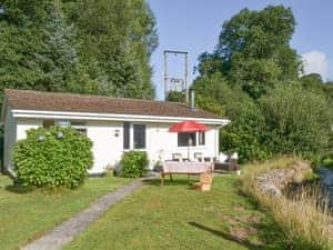Detached lodge is in an attractive setting beside a babbling brook  | Westville by the Stream, Rosecraddoc, near Liskeard