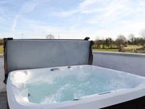 Private hot tub for six | Greengill Farm Holiday Cottage - Greengill, Greengill, near Cockermouth