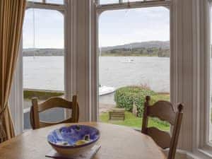 Dining area with views over lake windermere | Mere View, Ambleside