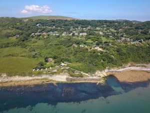 Aerial view of surrounding area | Hillcroft, Niton Undercliff, near Ventnor
