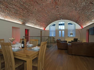 Open plan living space | The Sergeants Quarters - Golden Hill Fort, Freshwater