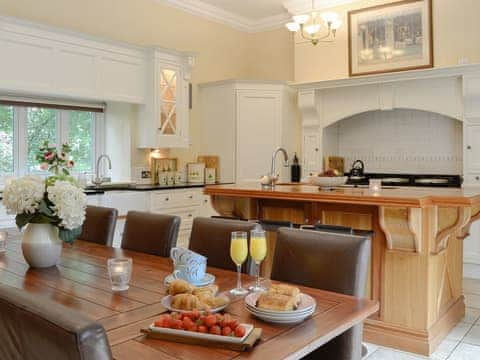 Stunning kitchen/ dining room that is central hub of this house | The Coach House, Keswick