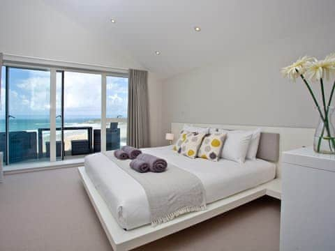 Double bedroom | Penthouse at Fistral, Newquay