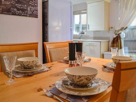 Delightful dining area | Beach View, Aberavon, near Port Talbot