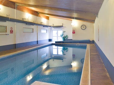 Shared facilities &ndash; indoor swimming pool | Newhouse Bar, Ipplepen, near Totnes