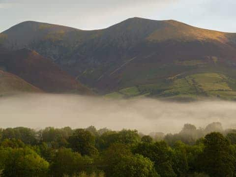 Misty view of the Fells | Bracken Howe, Portinscale, near Keswick