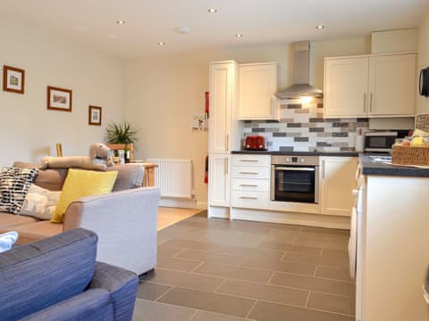 Open plan living space | 1 Croft Cottage - Croft Cottage Holidays, Stillington, near Easingwold