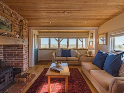 Living area with wonderful sea views | Fulmar, Dungeness