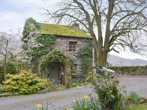 St Francis Cottage&rsquo;s Private Driveway which offers an attractive approach to the property  | St Francis Cottage, Ulpha, near Broughton-in-Furness