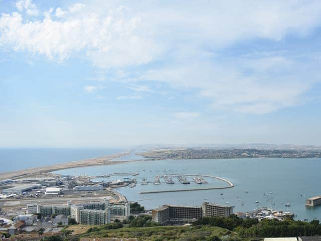 Lovely view over Portland Harbour