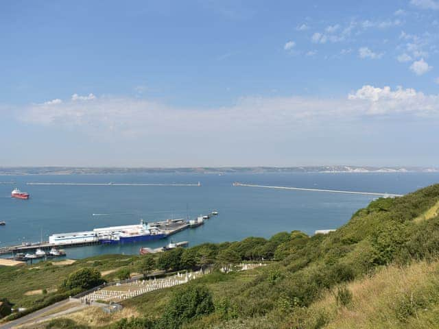 Wonderful view over Portland Harbour