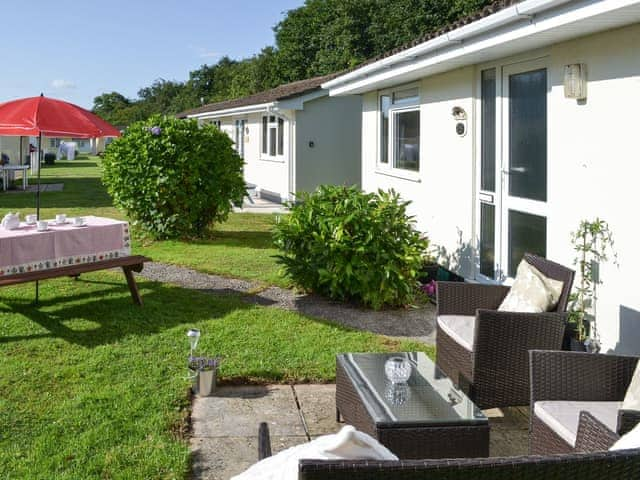 Sitting out area | Westville by the Stream, Rosecraddoc, near Liskeard