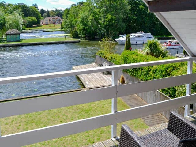 Balcony, off the bedroom with delightful views | Watersedge, Wroxham