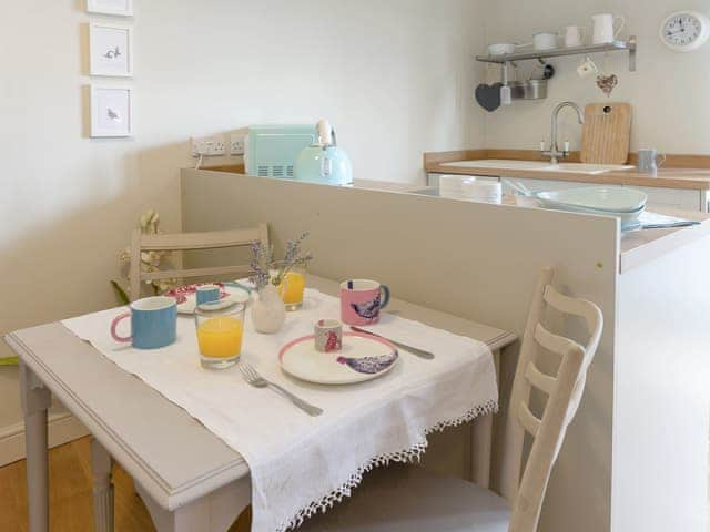 Quaint dining area | Mortimer Trail Mews, Mortimers Cross, near Leominster