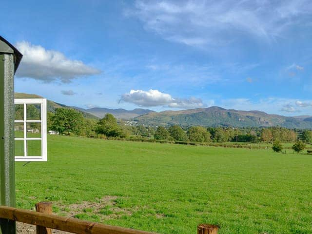 Glorious countryside setting | Skiddaw - Lake View Shepherds Huts, Millbeck, near Keswick