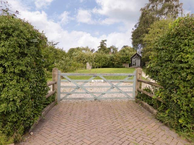 Entrance to The Studio from the road | The Studio, Hoe, near Dereham