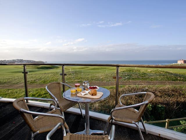 Balcony | Fistral View at Bredon Court - Bredon Court, Newquay