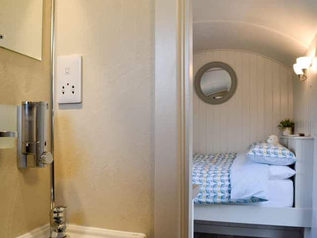 Shower room | Skiddaw - Lake View Shepherds Huts, Millbeck, near Keswick