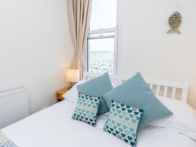 Inviting second double bedroom | The Seahorse - Harbour Lights, Brixham