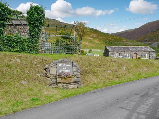 Driveway | Doddick Farm Cottages, Threlkeld, near Keswick