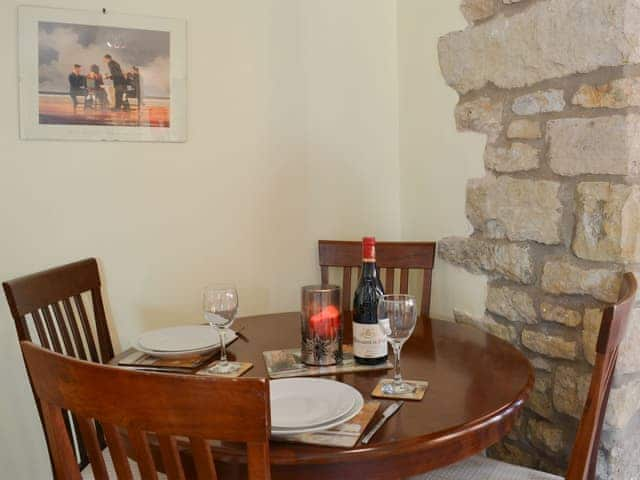 Quaint dining area | Fuchsia Cottage - Sands Farm Cottages, Wilton near Pickering