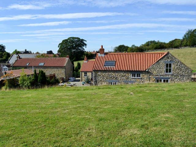 Surrounding acres of grassland | Sands Farm Cottages, Wilton near Pickering