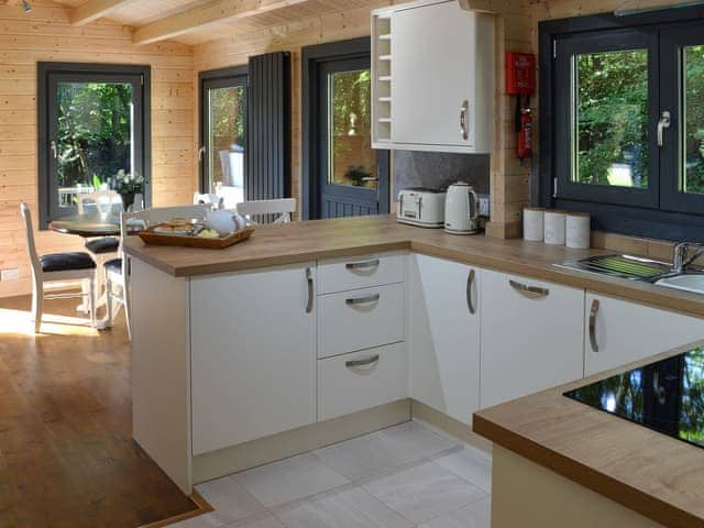 Kitchen area | Trelispen Lodge, Perran Downs, near Marazion