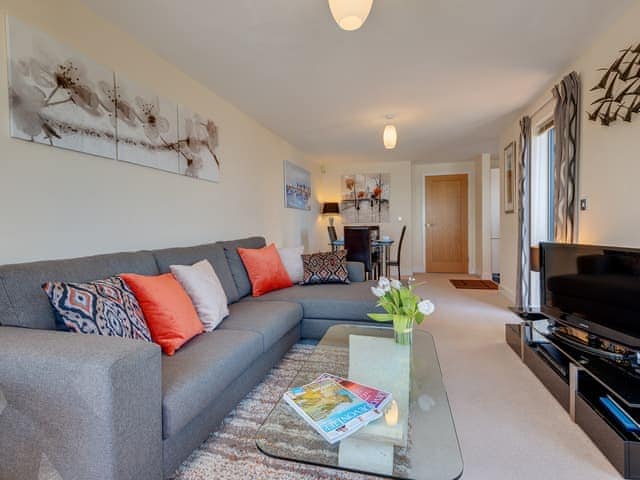 Open plan living space | Masts A8 - Mast Apartments in Torquay, Torquay