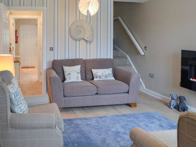 Welcoming living room | Sandy Toes, Beadnell, near Alnwick