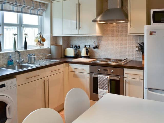 Charming kitchen area | Sandy Toes, Beadnell, near Alnwick