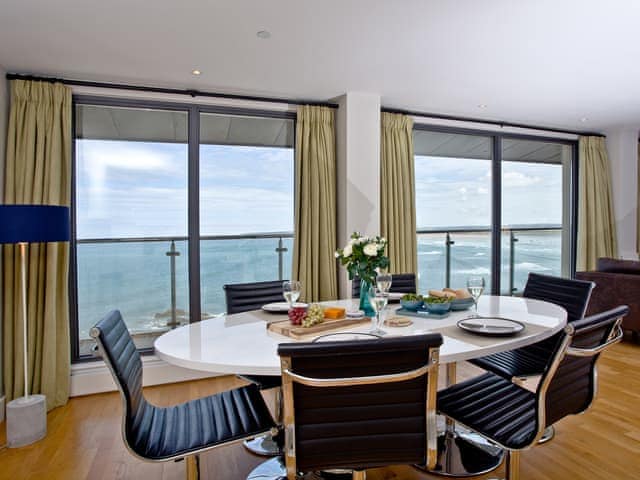 Dining Area | The Penthouse Bay View - Nassau Court, Westward Ho!