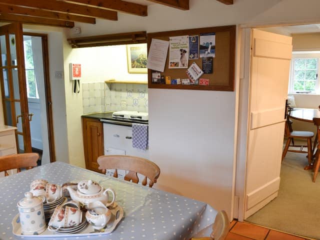 Dining area and kitchen | Condurrow Cottage, Manaccan, near Helston