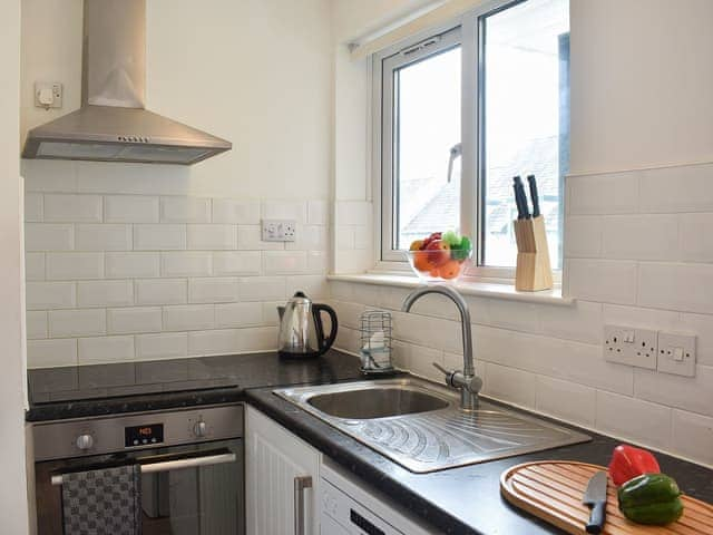 Beautiful part-tiled kitchen | Claife View, Bowness-on-Windermere